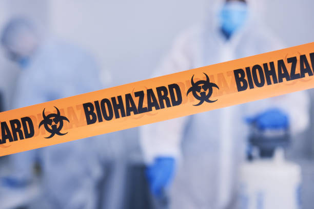 Professional Infectious Disease Decontamination technician working in Elm Creek, NE